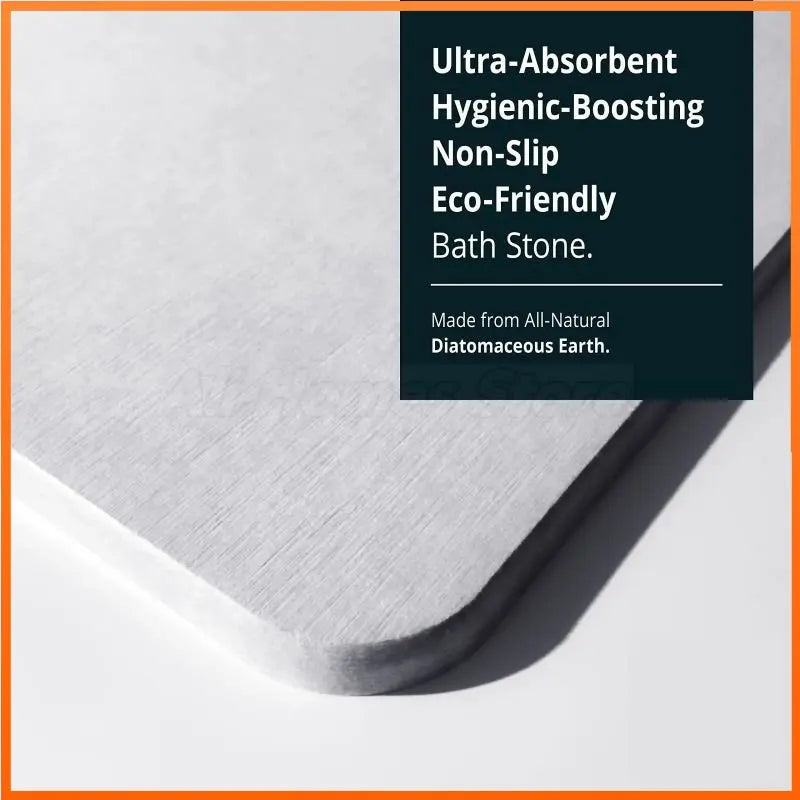 Non-Slip Super Absorbent Stone Bath Mat Quick Drying